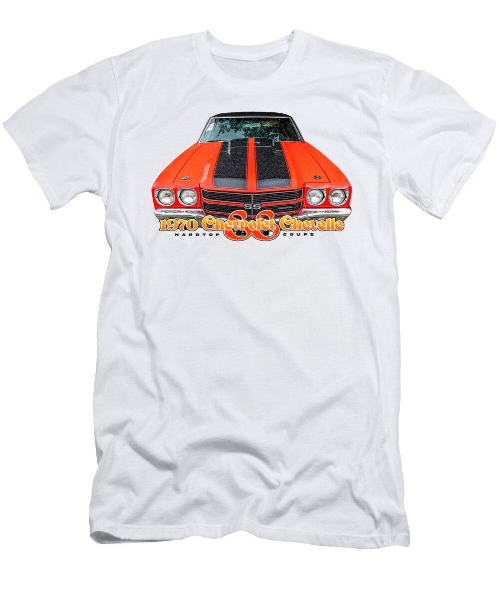 12 1970 Chevrolet Chevelle Ss Hardtop Coupe Gestalt Imagery T-Shirt