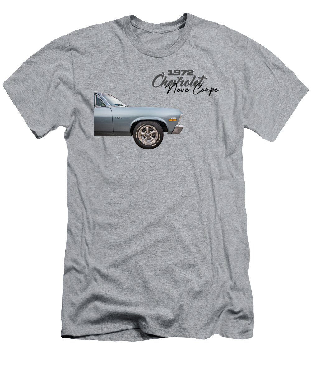 12 1972 Chevrolet Nova Coupe Gestalt Imagery T-Shirt