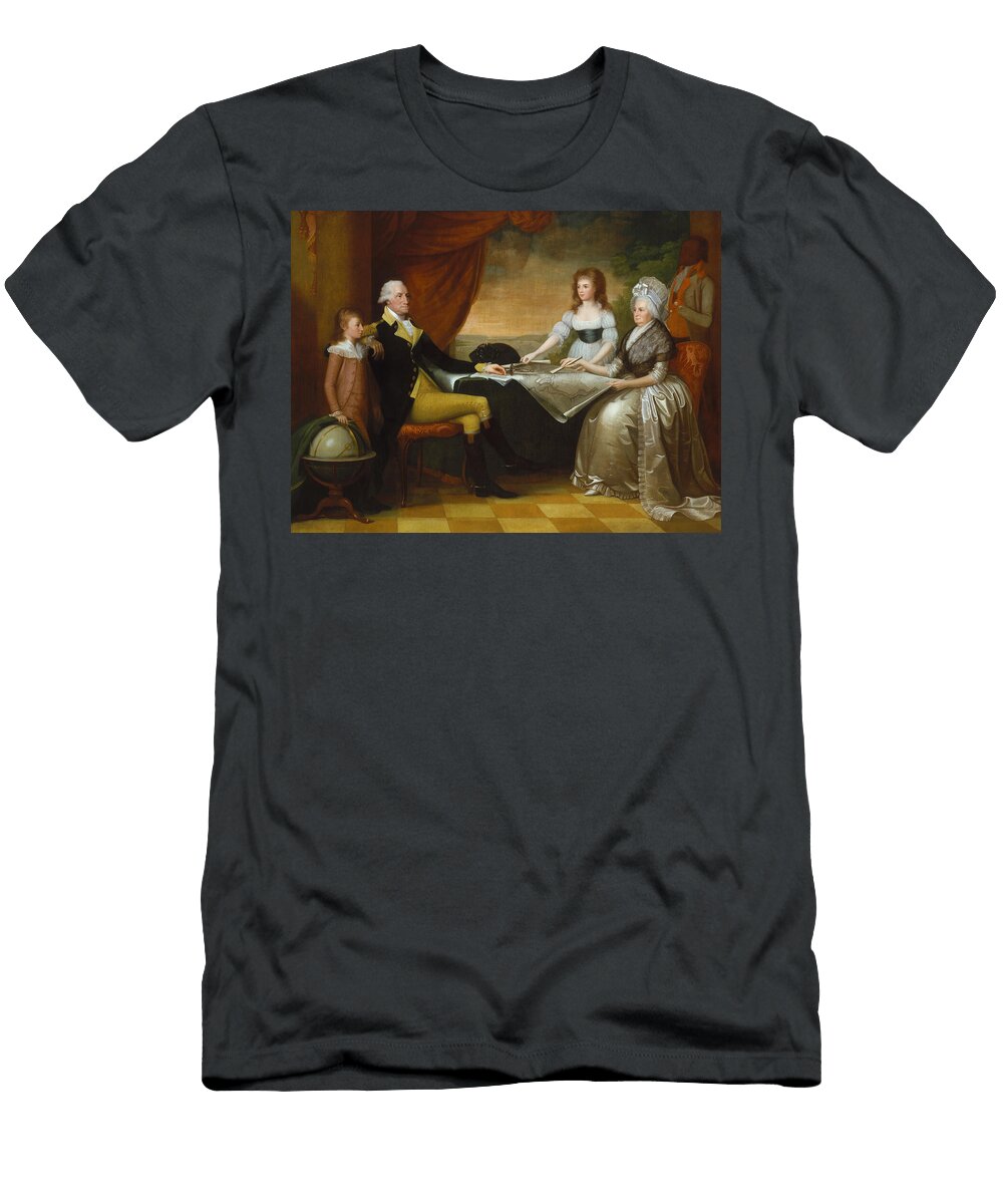12 the Washington Family Edward Savage T-Shirt