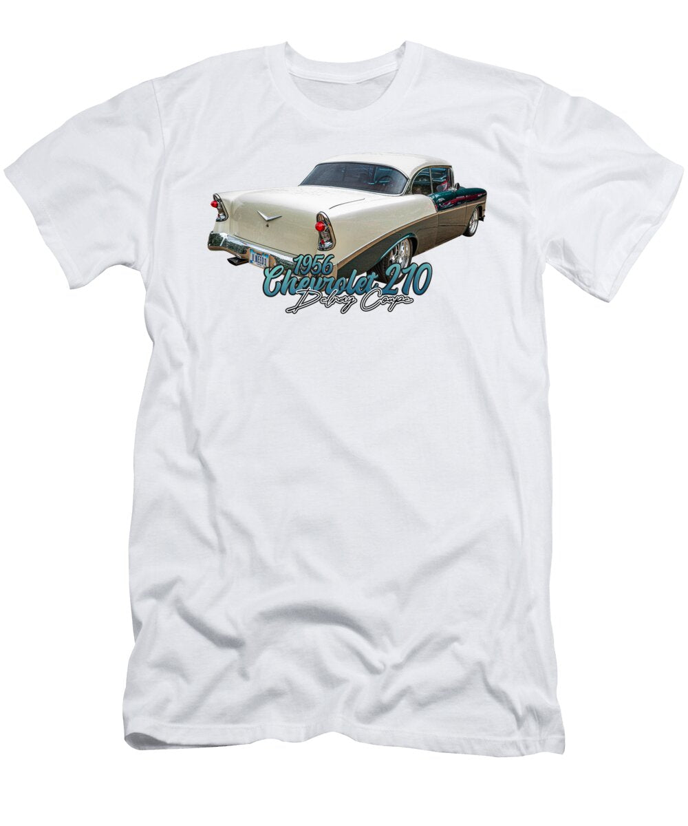 13 1956 Chevrolet 210 Delray Coupe Gestalt Imagery T-Shirt