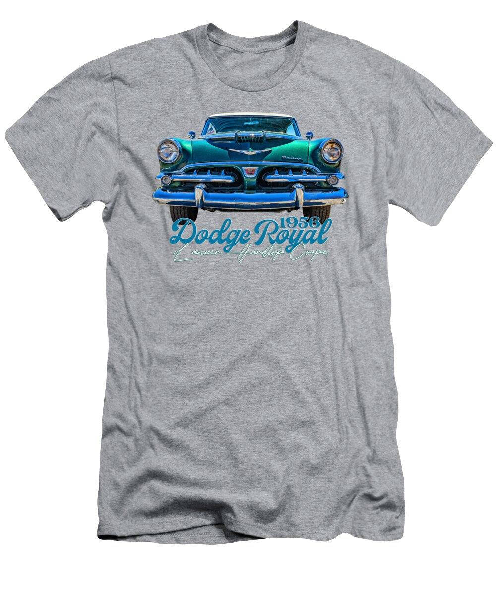 13 1956 Dodge Royal Lancer Hardtop Coupe Gestalt Imagery T-Shirt
