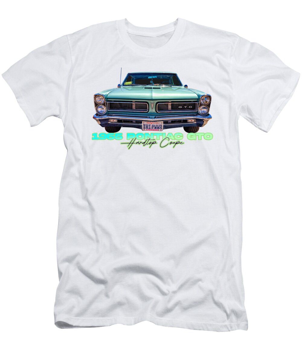 13 1965 Pontiac Gto Hardtop Coupe Gestalt Imagery T-Shirt