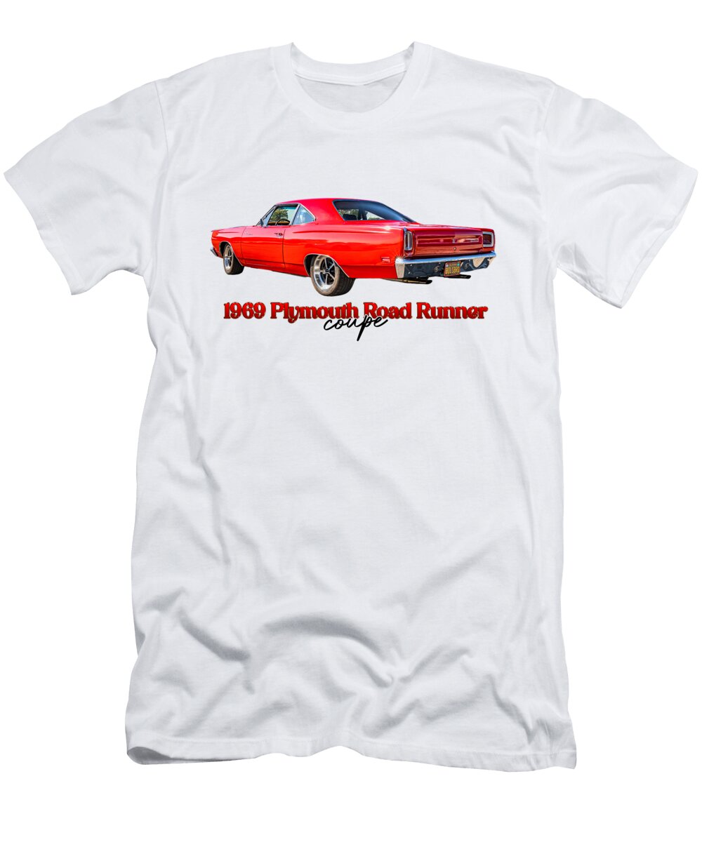 13 1969 Plymouth Road Runner Coupe Gestalt Imagery T-Shirt