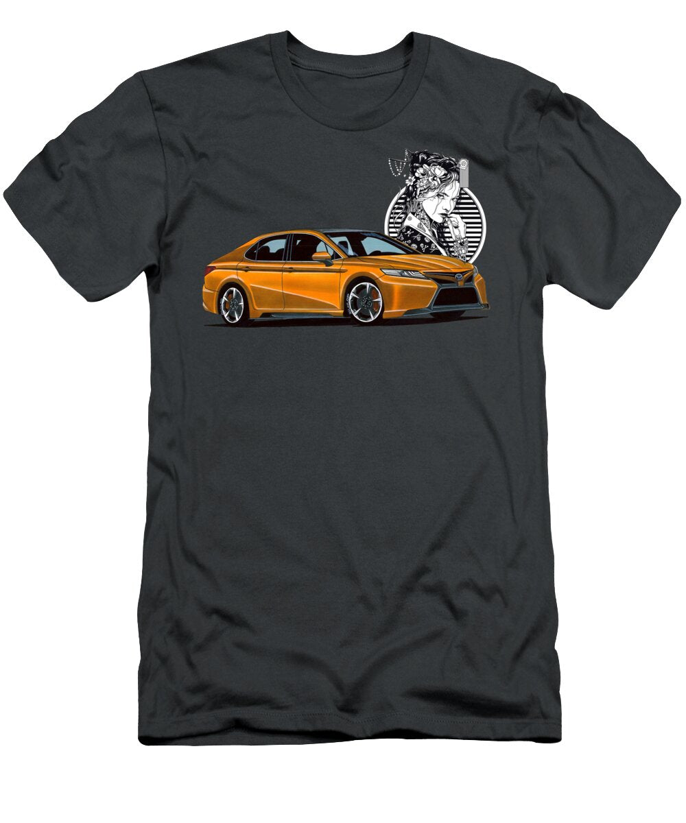 13 Japanese Jdm Legend 4 Door Sedan Trd Toyota Camry Xv70 V6 35l Vladyslav Shapovalenko T-Shirt
