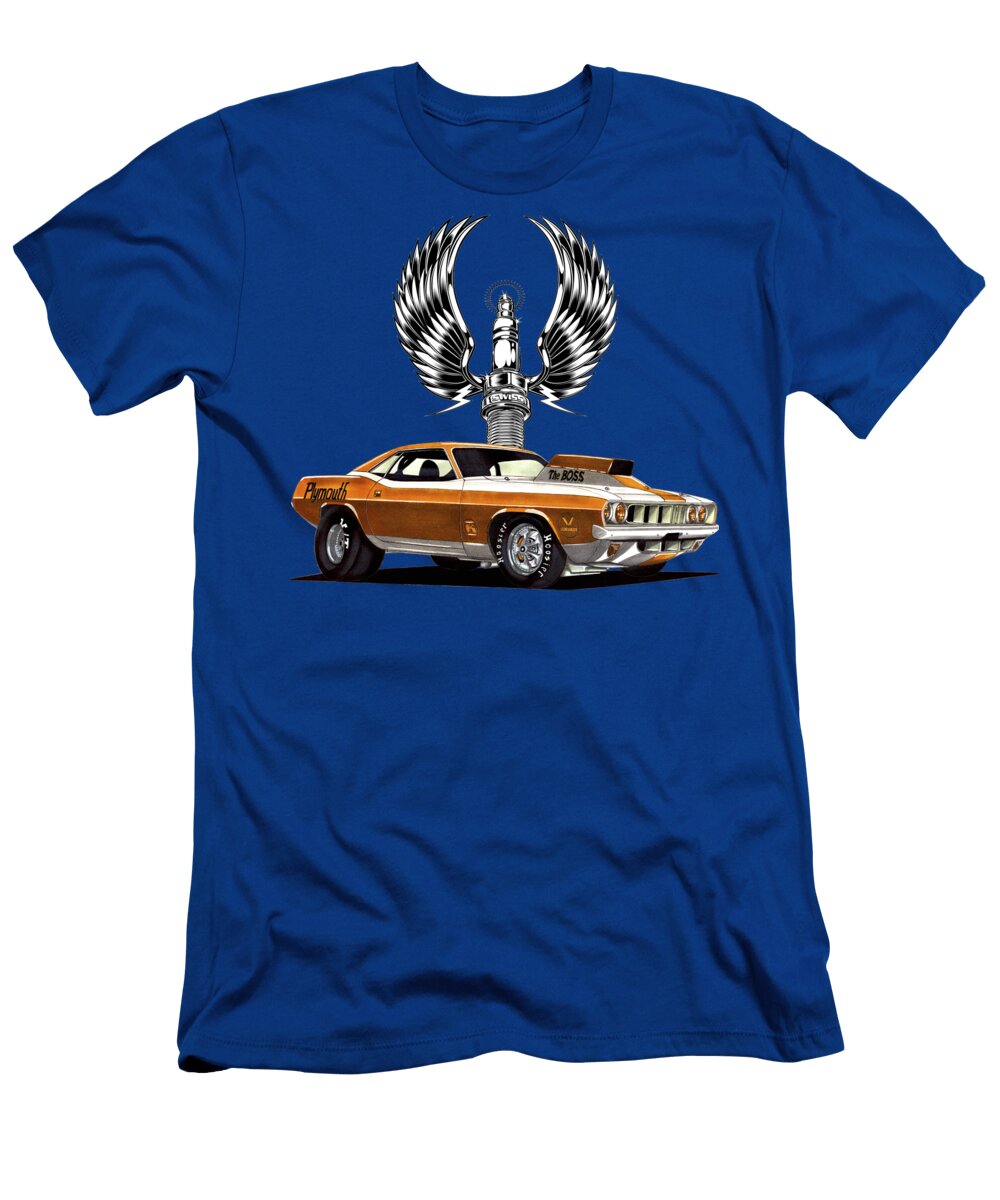 13 Plymouth Hemi Cuda Sox and Martin Pro Stock 1971 Vladislav Shapovalenko T-Shirt