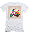 13 Vespa Scooter Art Stephen Smith Galleries T-Shirt