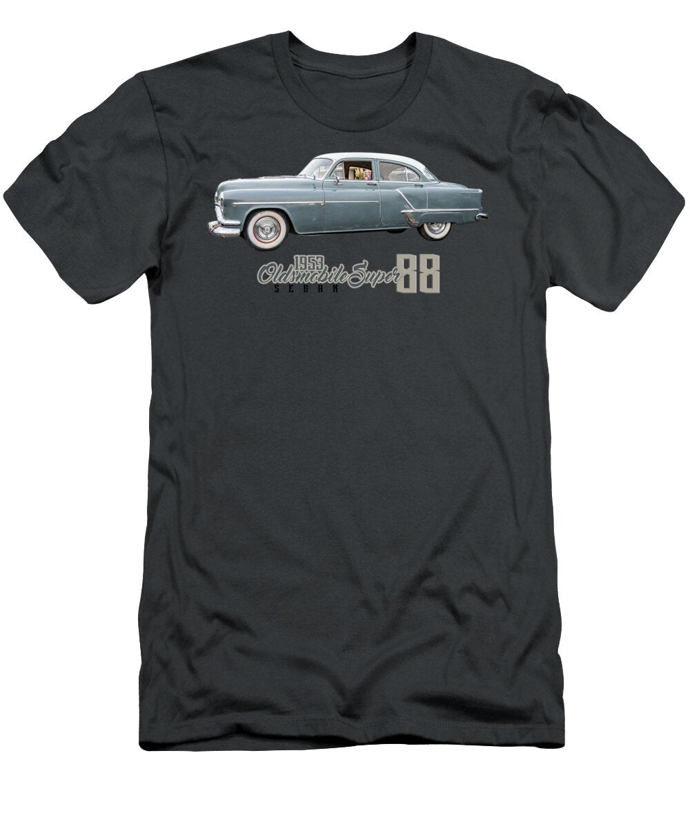 14 1953 Oldsmobile Super 88 Sedan Gestalt Imagery T-Shirt