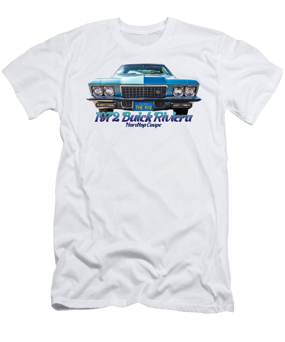 14 1972 Buick Riviera Hardtop Coupe Gestalt Imagery T-Shirt