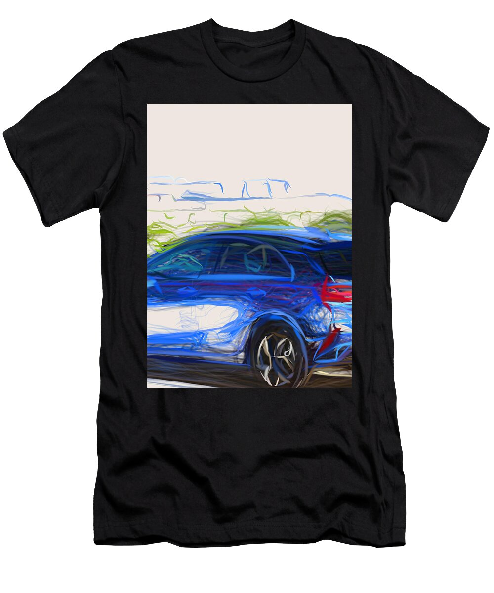 14 Kia Ceed Hatchback Drawing Carstoon Concept T-Shirt