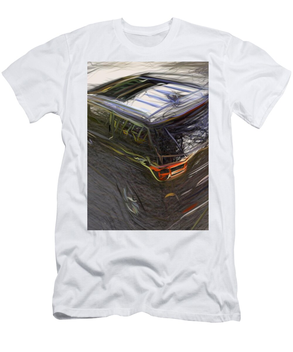 14 Kia Sedona Minivan Drawing Carstoon Concept T-Shirt