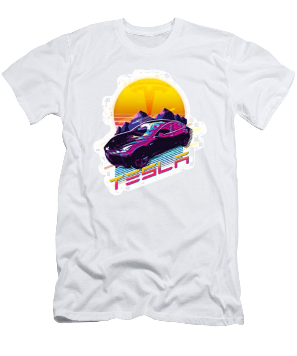 14 Tesla Moncif Mahi T-Shirt