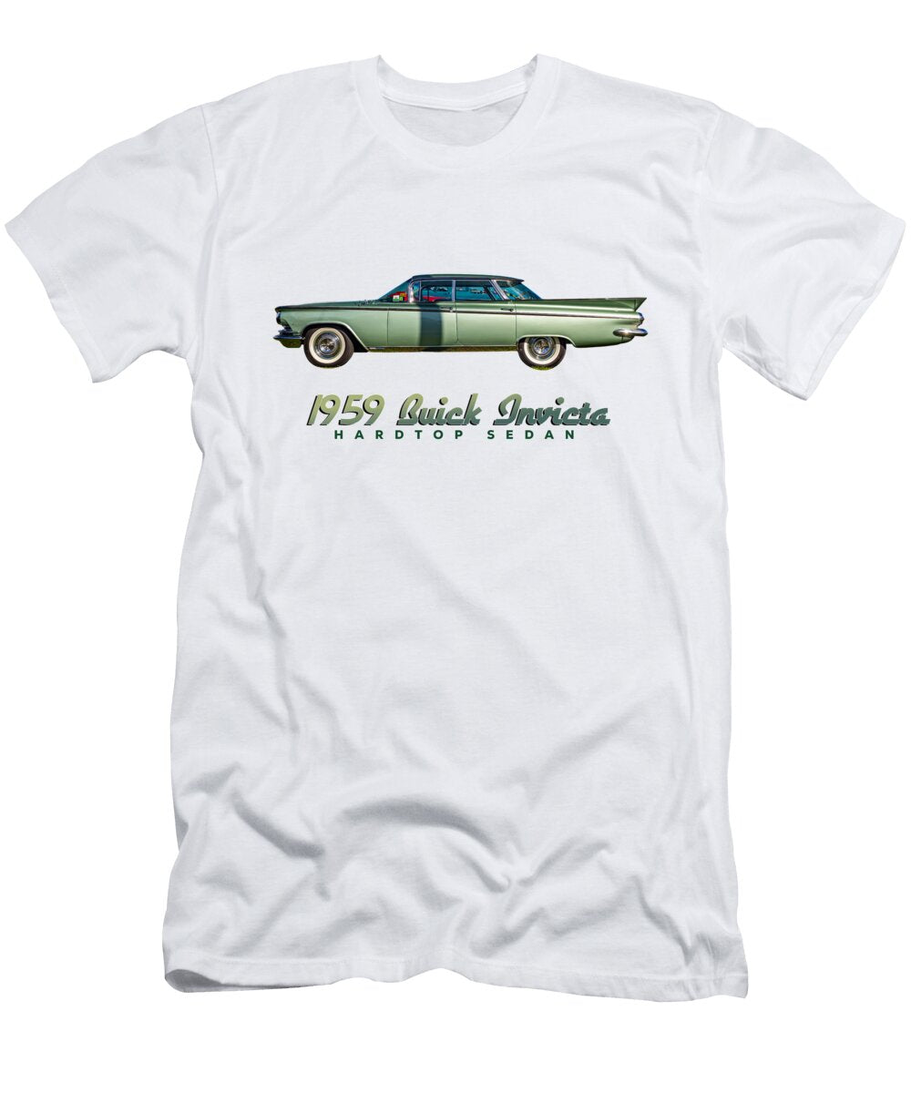 15 1959 Buick Invicta Hardtop Sedan Gestalt Imagery T-Shirt