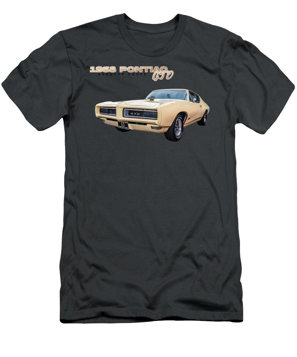 15 1968 Pontiac Gto Hardtop Coupe Gestalt Imagery T-Shirt
