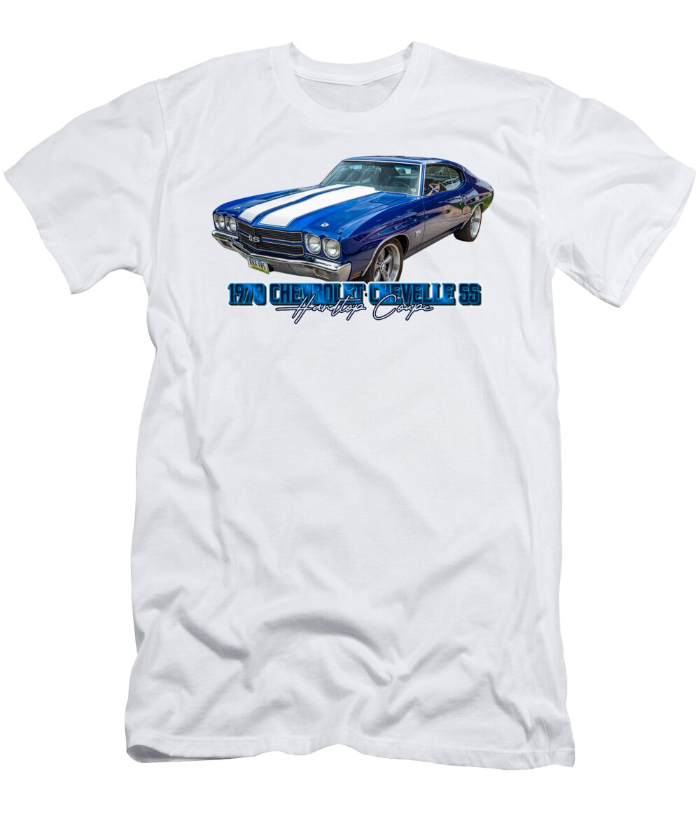 15 1970 Chevrolet Chevelle Ss Hardtop Coupe Gestalt Imagery T-Shirt