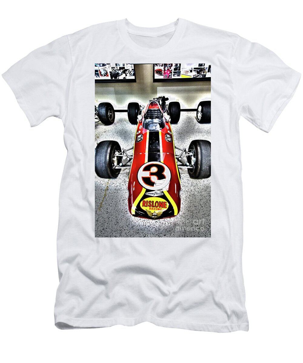 15 Indy Race Car Museum Elite Image Photography By Chad Mcdermott T-Shirt