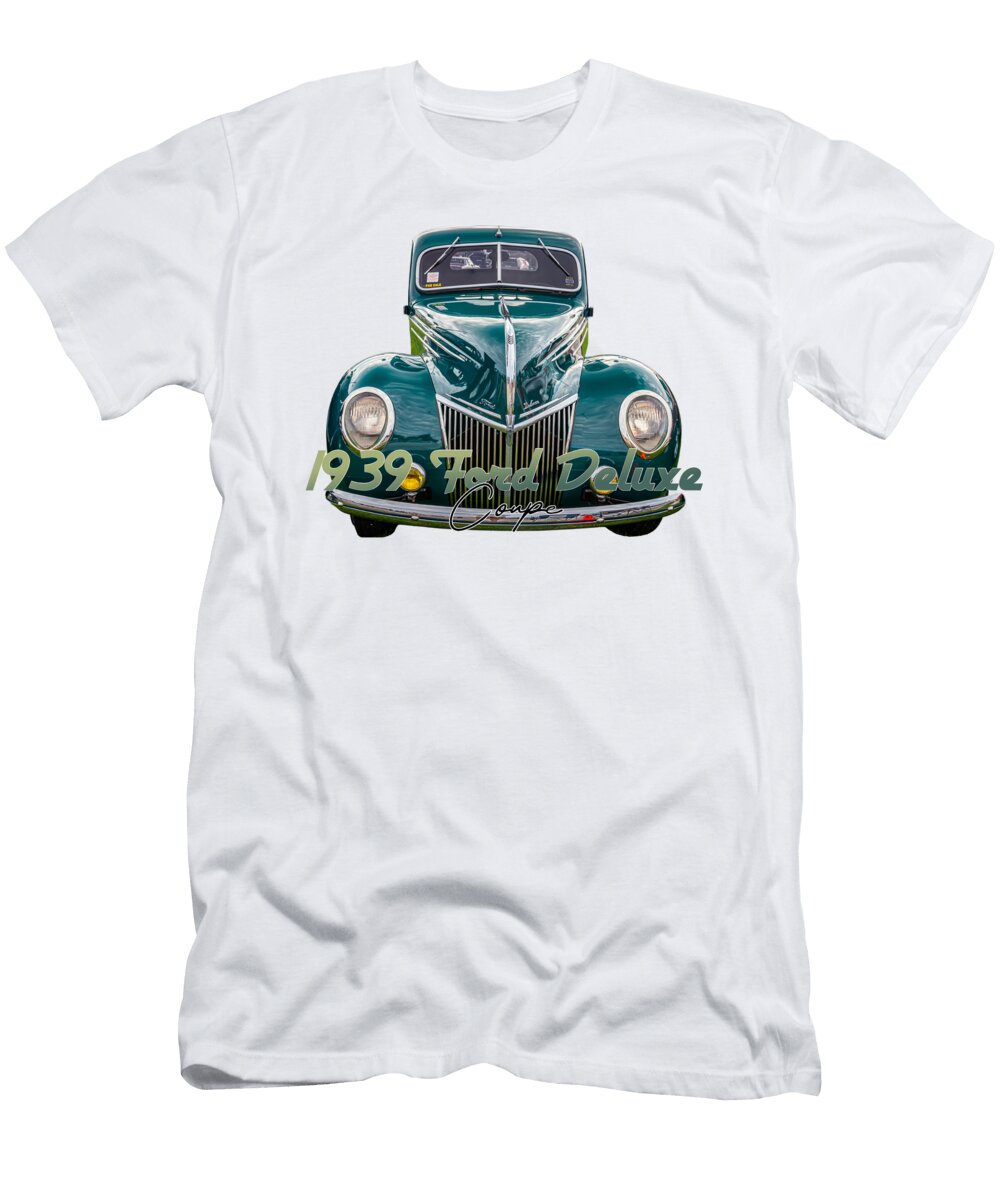 16 1939 Ford Deluxe Coupe Gestalt Imagery T-Shirt