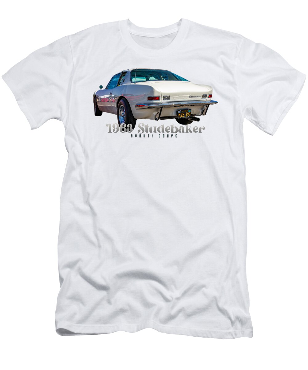 16 1963 Studebaker Avanti Coupe Gestalt Imagery T-Shirt