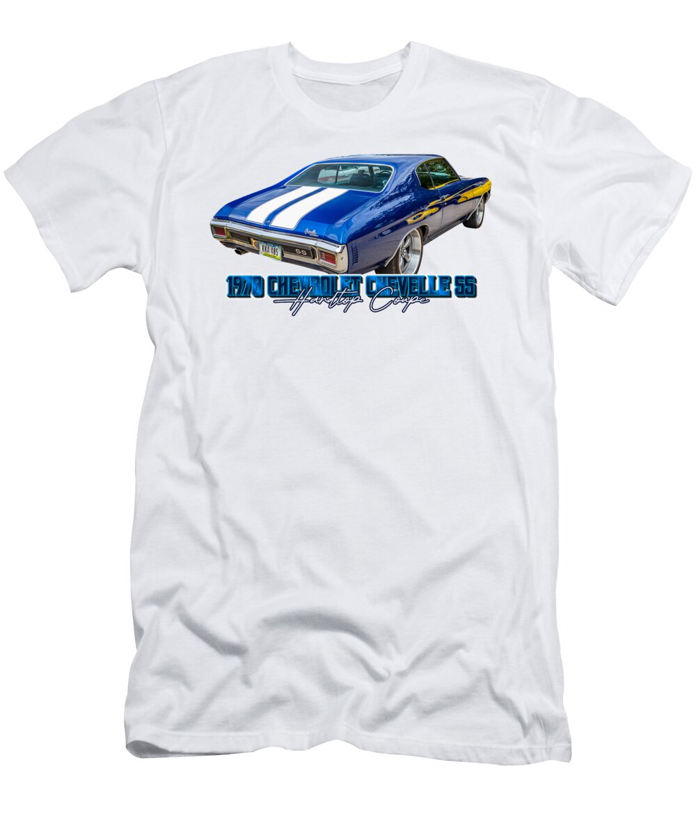 16 1970 Chevrolet Chevelle Ss Hardtop Coupe Gestalt Imagery T-Shirt