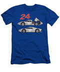 16 Exclusive Legendary Retro Racing Car Silver Porsche 904 6 Gts Coupe 24 Hours of Le Mans Vladyslav Shapovalenko T-Shirt