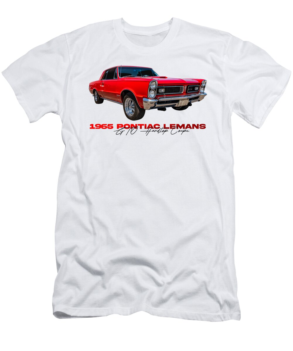17 1965 Pontiac Lemans Gto Hardtop Coupe Gestalt Imagery T-Shirt