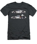 17 Exclusive Legendary Retro Racing Car Silver Porsche 904 6 Gts Coupe 24 Hours of Le Mans Vladyslav Shapovalenko T-Shirt