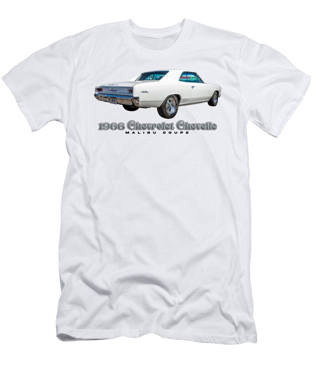 18 1966 Chevrolet Chevelle Malibu Coupe Gestalt Imagery T-Shirt