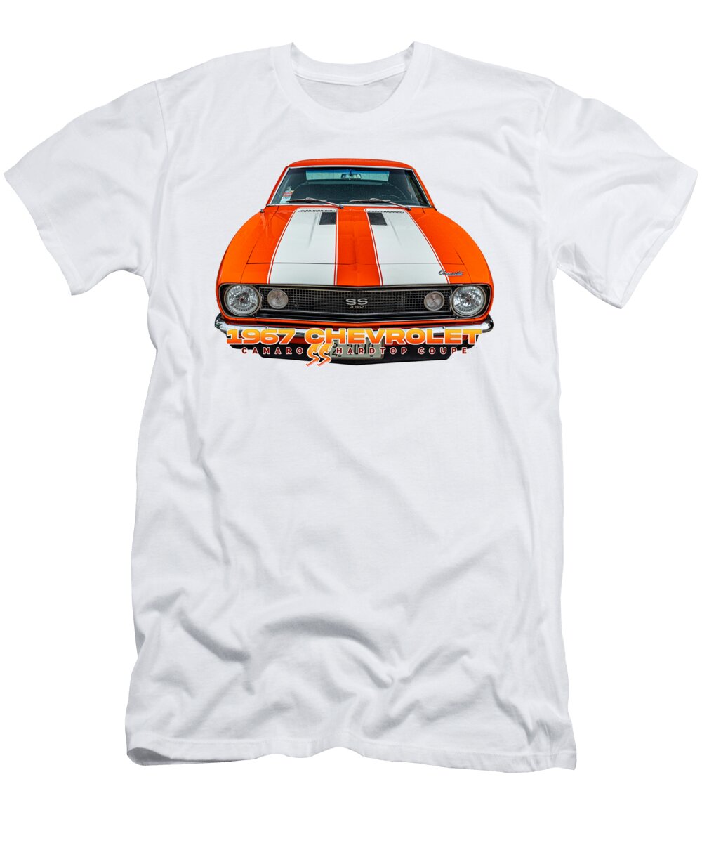 18 1967 Chevrolet Camaro Ss Hardtop Coupe Gestalt Imagery T-Shirt