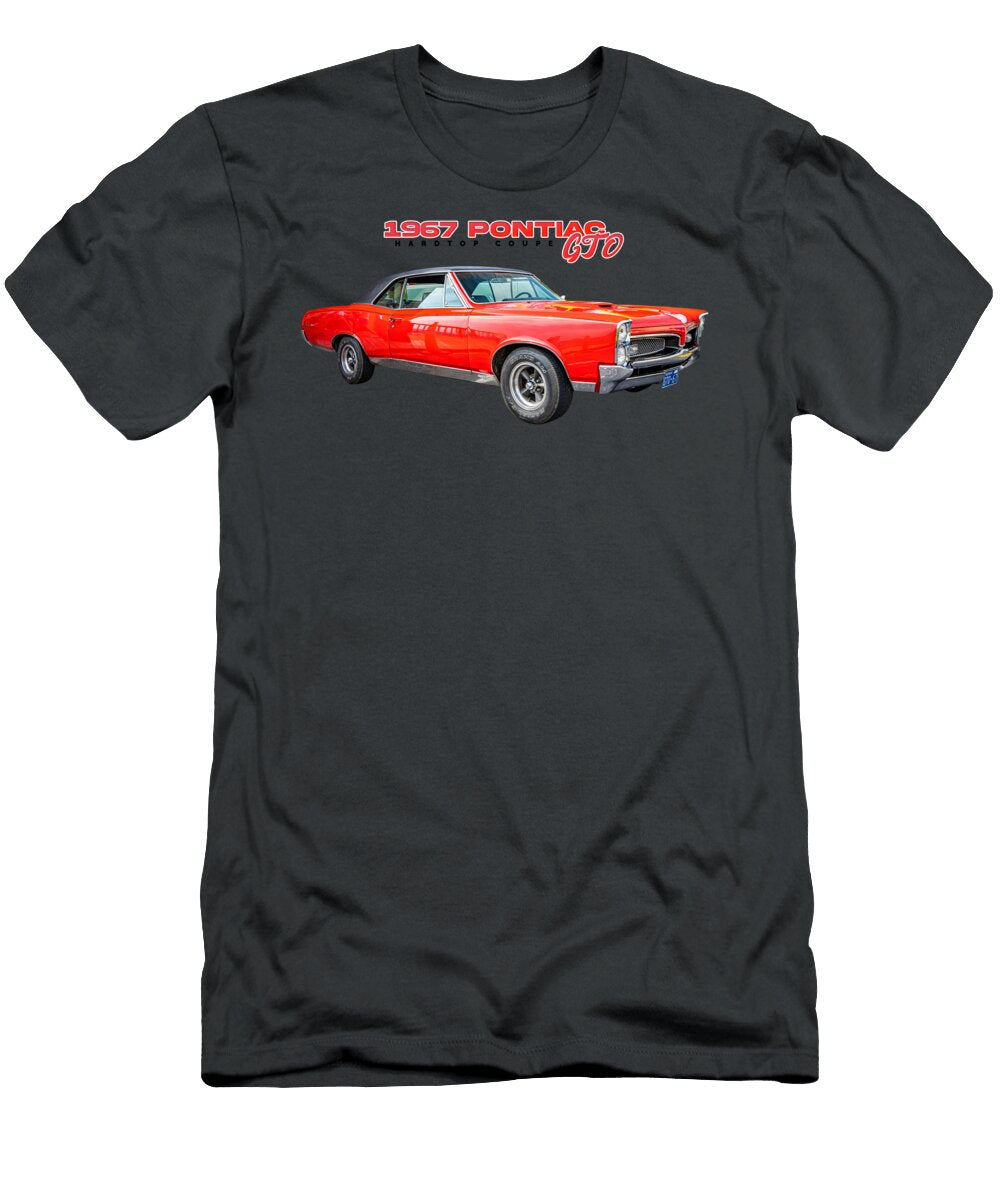 18 1967 Pontiac Gto Hardtop Coupe Gestalt Imagery T-Shirt