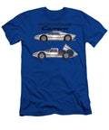 18 Exclusive Legendary Retro Racing Car Silver Porsche 904 6 Gts Coupe 24 Hours of Le Mans Vladyslav Shapovalenko T-Shirt