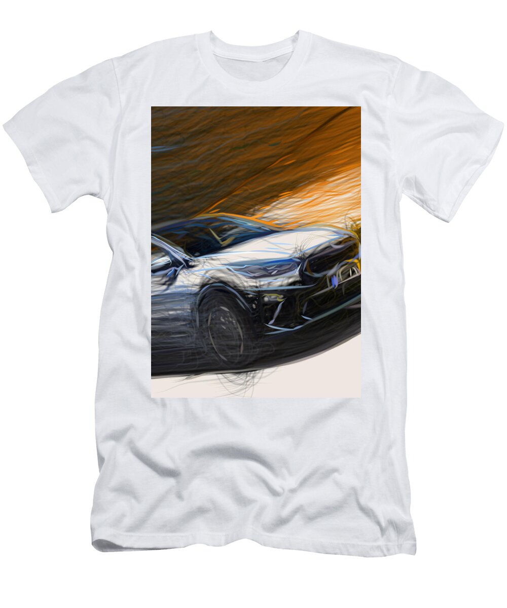 18 Kia Ceed Hatchback Drawing Carstoon Concept T-Shirt