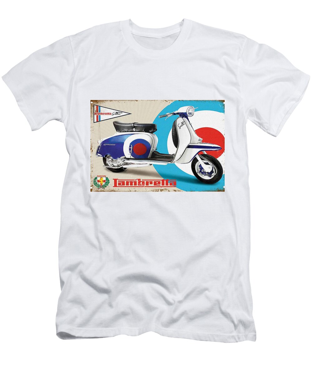 18 Vintage Sign Automobilia and Oil Advertising World Art Collective T-Shirt