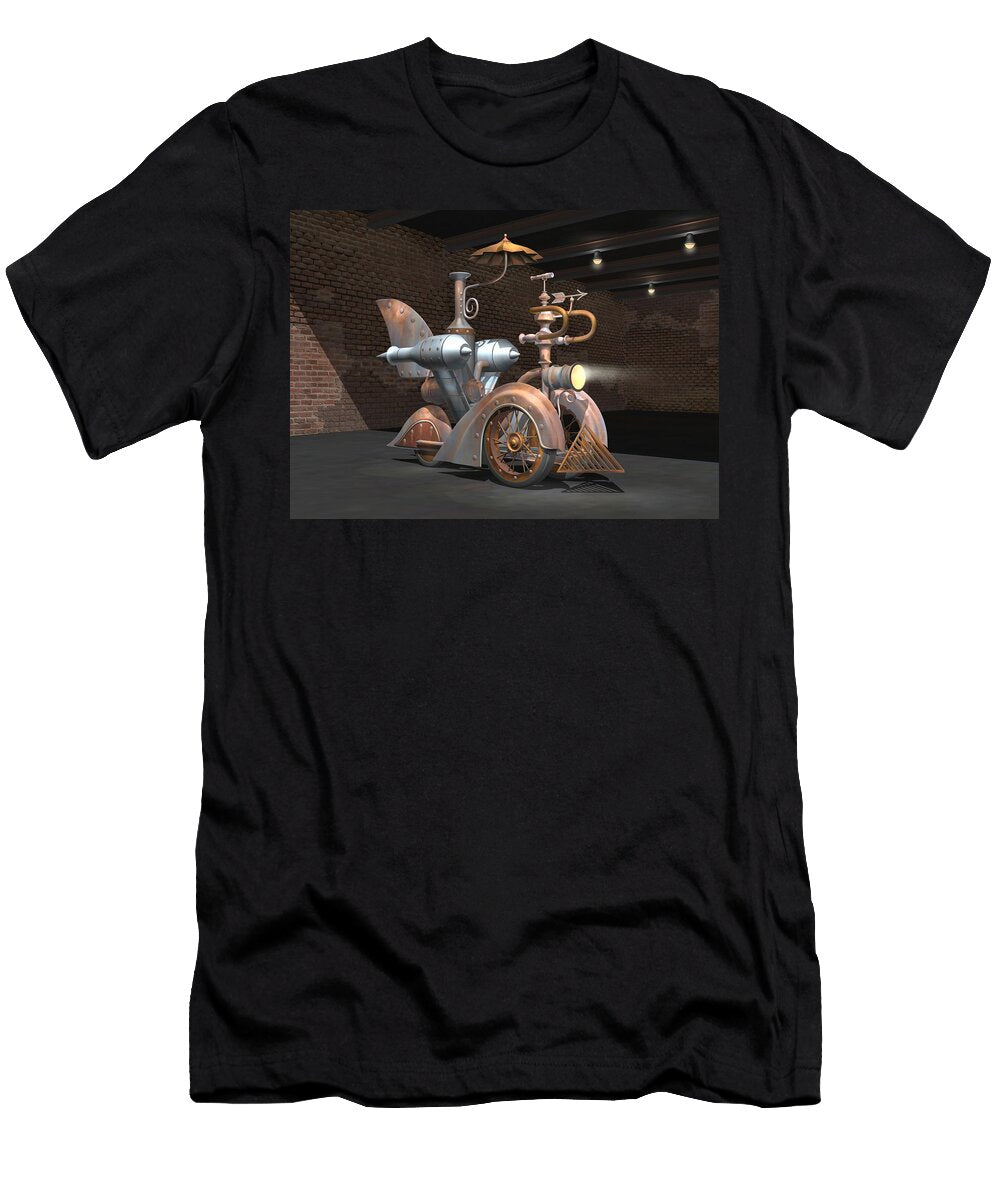 1898 Steam Scooter Stuart Swartz T-Shirt