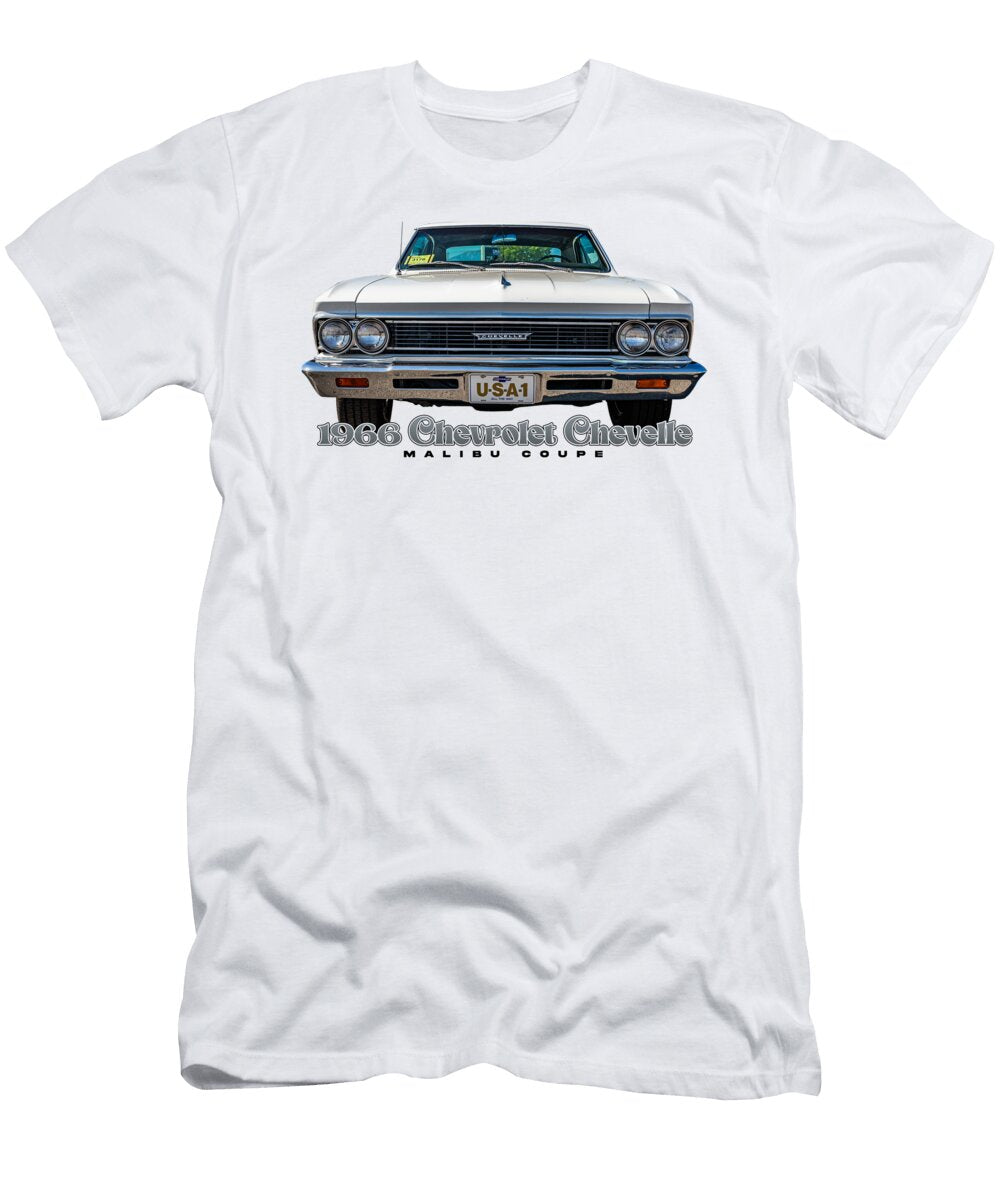 19 1966 Chevrolet Chevelle Malibu Coupe Gestalt Imagery T-Shirt