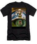 1912 Rolls Royce Silver Ghost Cann Roadster Skull Hood Ornament Jill Reger T-Shirt