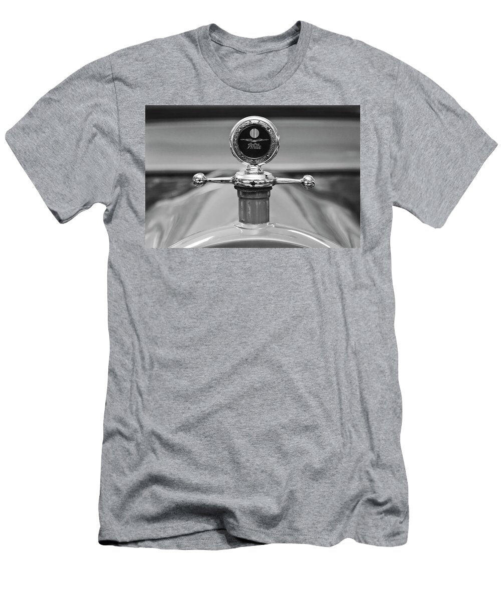1913 White Gentlemanss Roadster Hood Ornament 2 Jill Reger T-Shirt