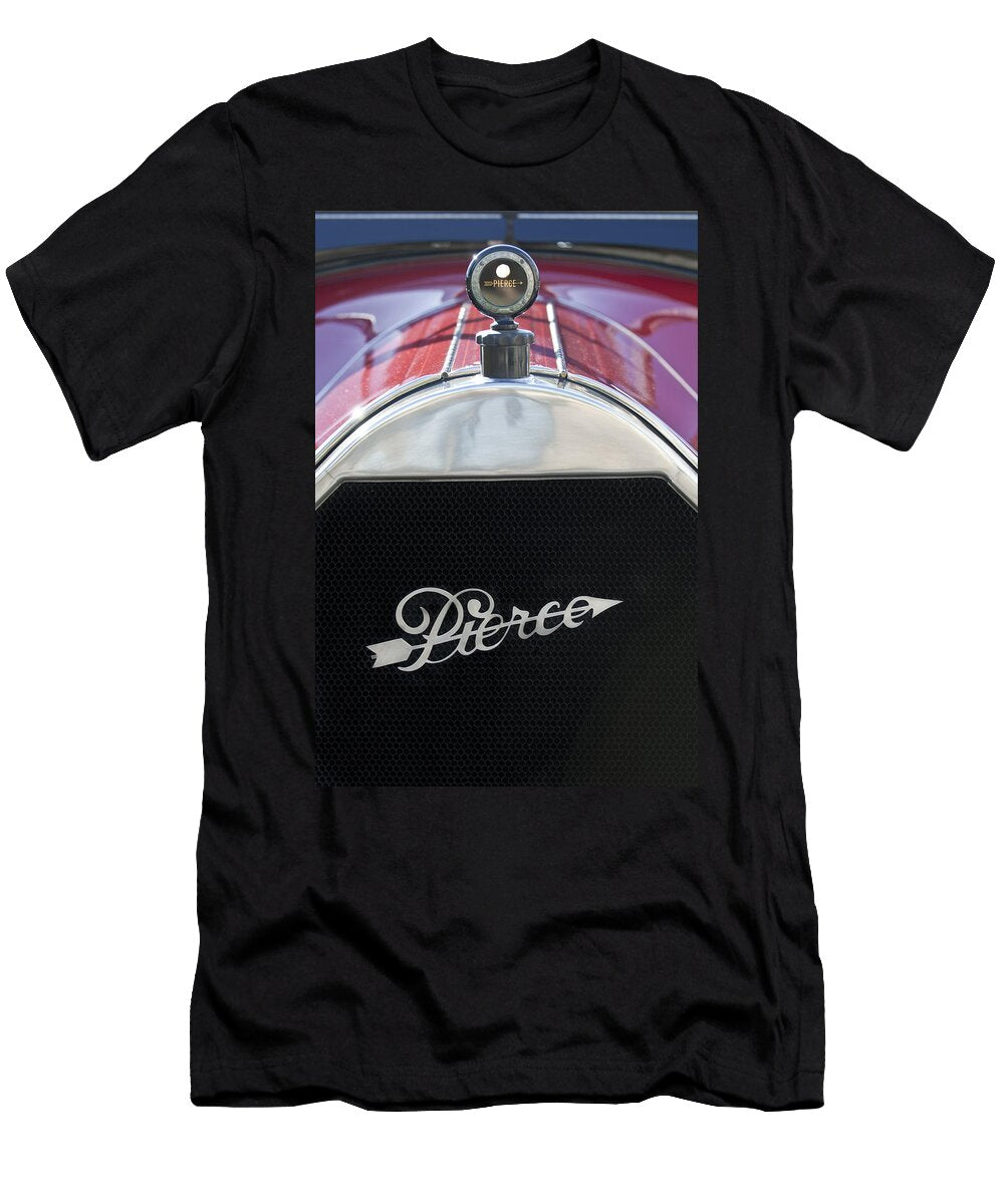 1919 Pierce Arrow Model 48 Dual Valve Roadster Grille Emblem Jill Reger T-Shirt