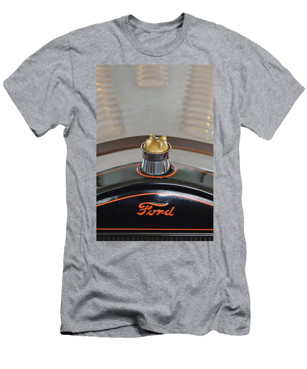 1924 Ford Model T Roadster Hood Ornament Jill Reger T-Shirt