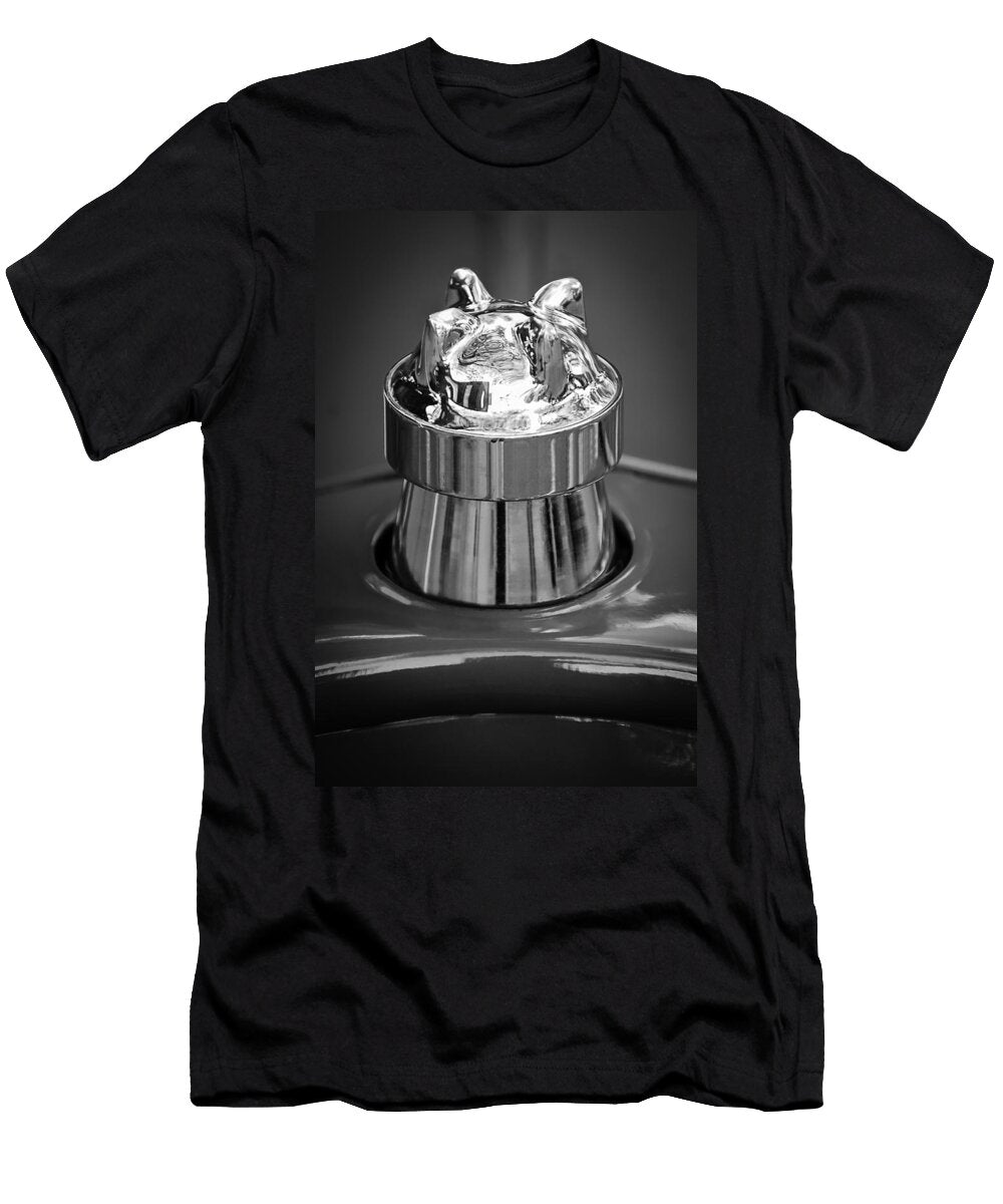 1924 Ford T Roadster Hood Ornament 331bw Jill Reger T-Shirt