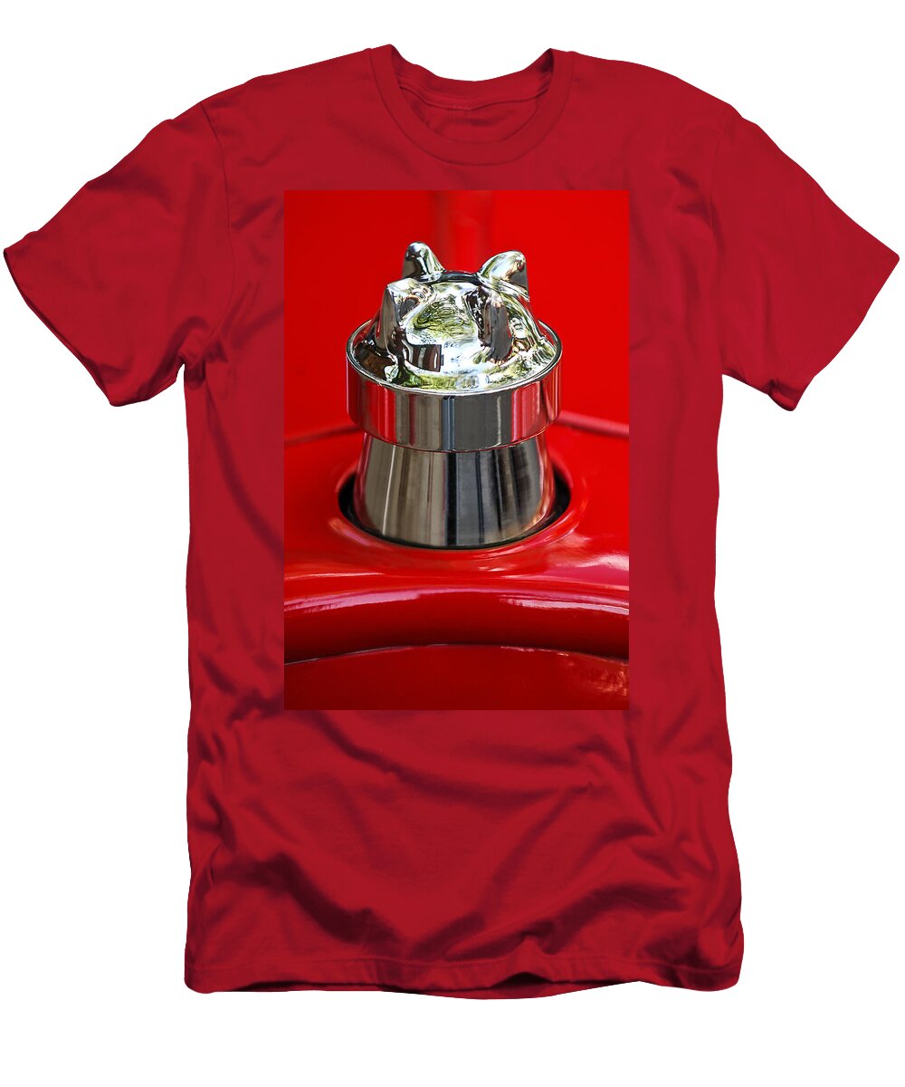 1924 Ford T Roadster Hood Ornament 331c Jill Reger T-Shirt