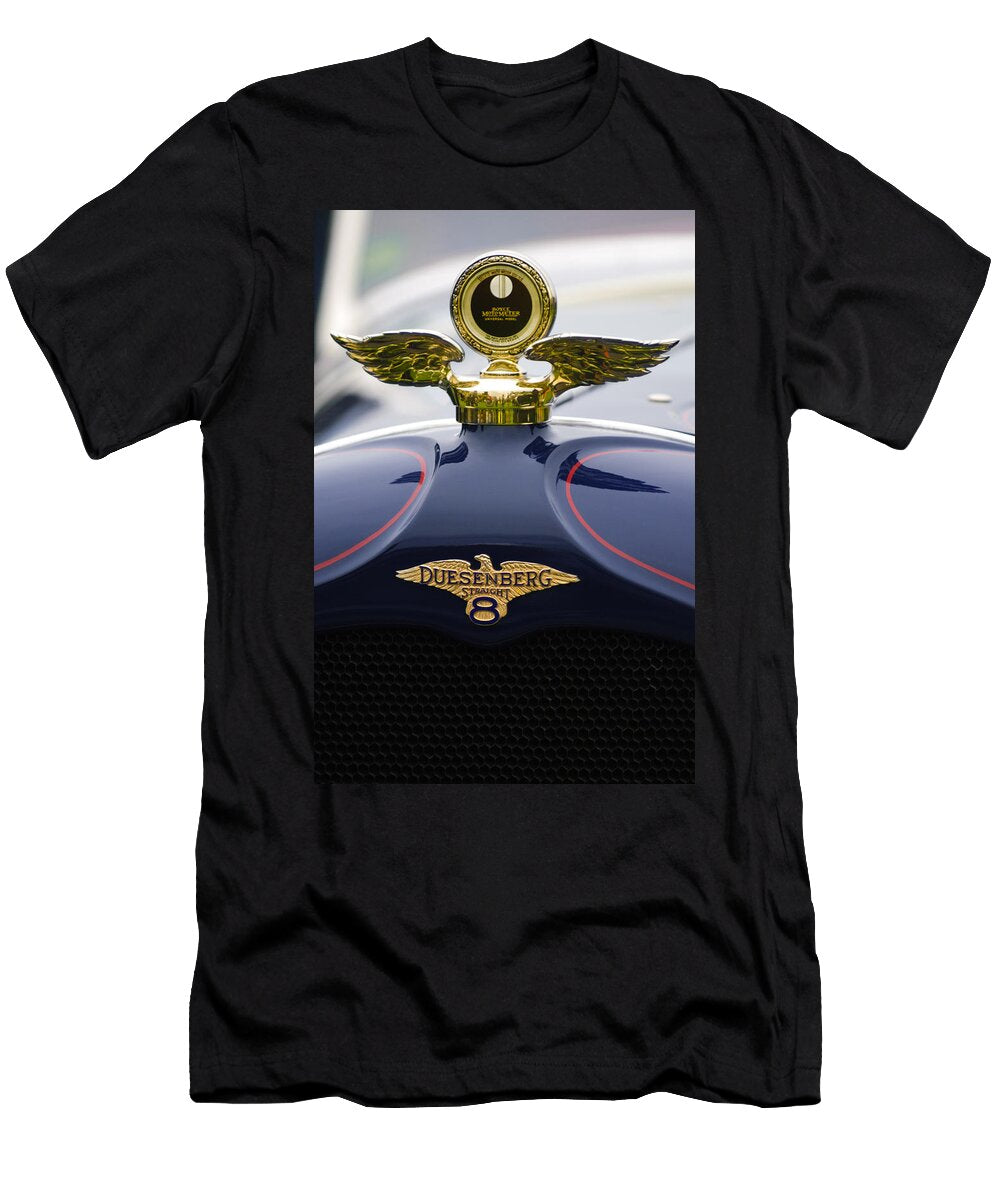 1927 Duesenberg X Mcfarlan Roadster Hood Ornament Jill Reger T-Shirt