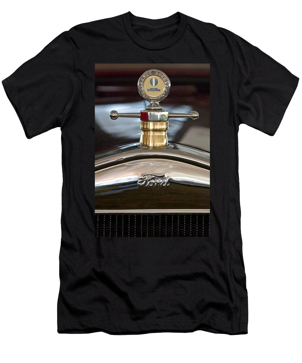 1927 Ford T Roadster Hood Ornament Jill Reger T-Shirt