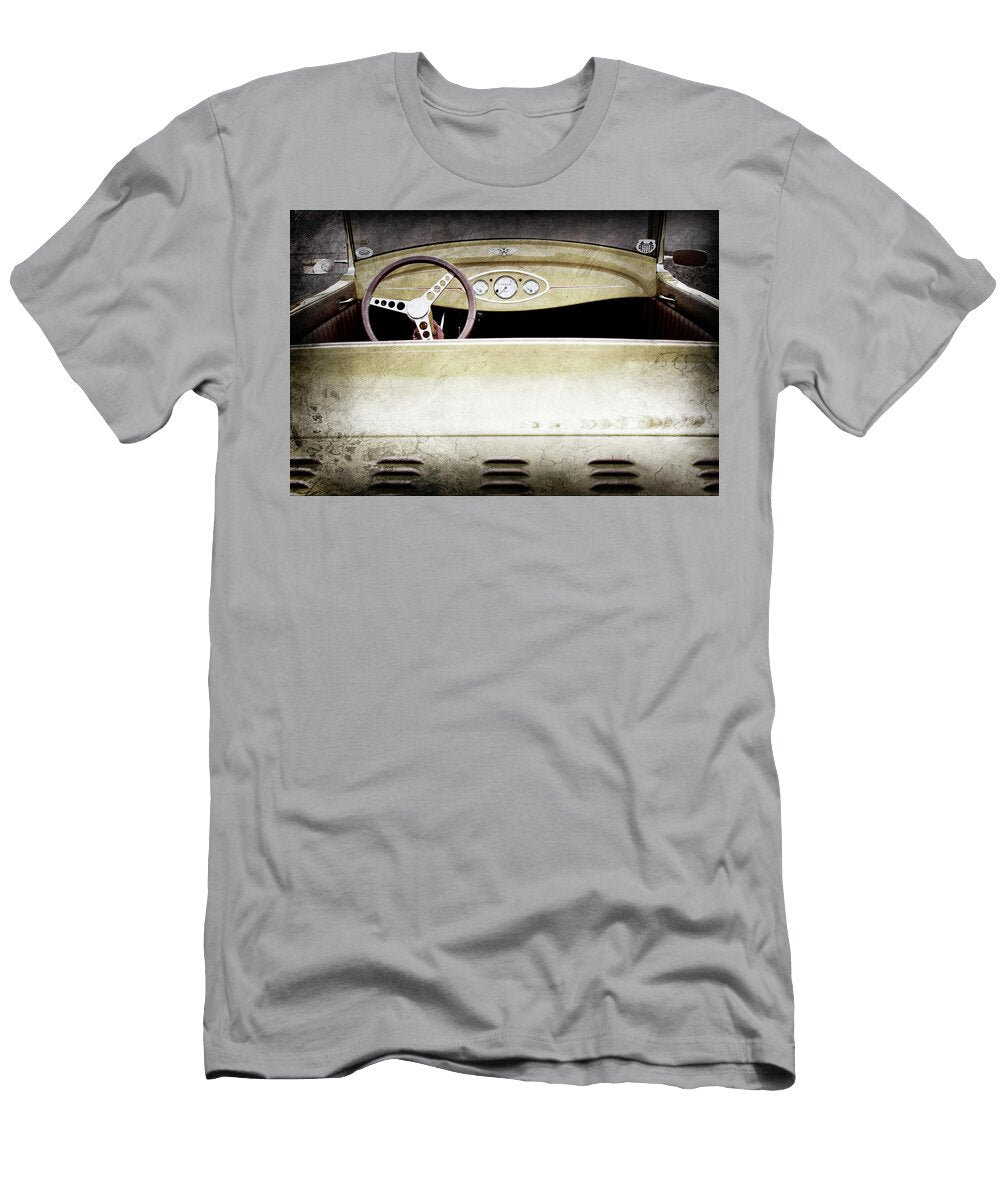 1929 Ford Model a Roadster 0040ac Jill Reger T-Shirt