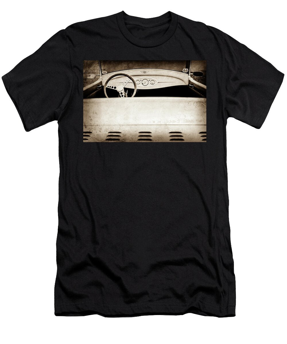 1929 Ford Model a Roadster 0040s Jill Reger T-Shirt