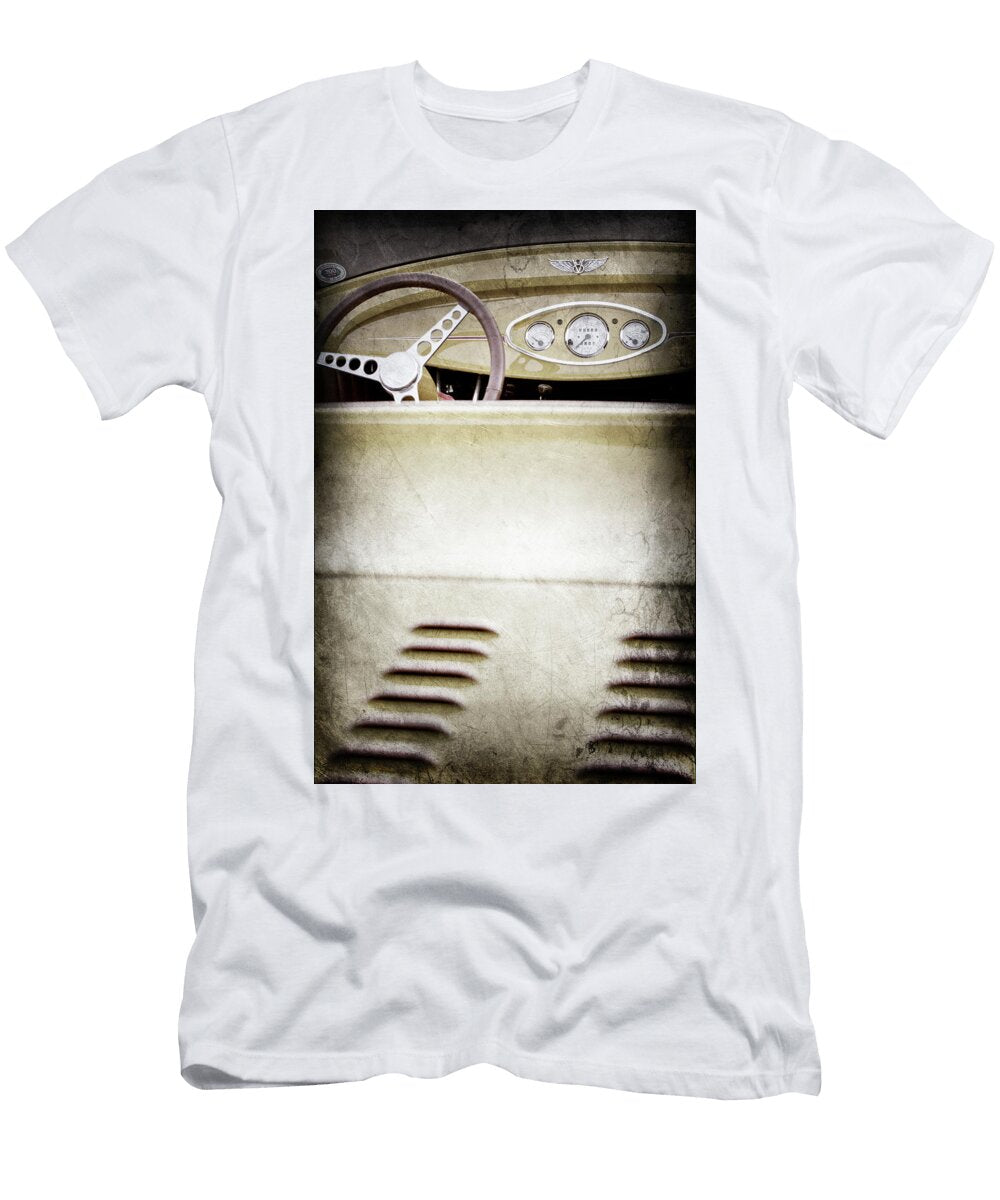 1929 Ford Model a Roadster 0043ac Jill Reger T-Shirt
