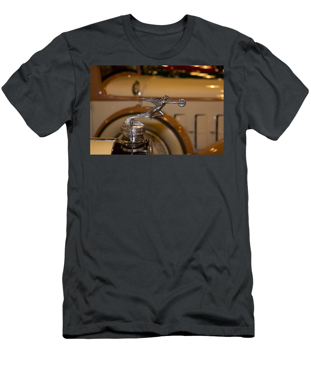 1929 Packard Roadster Hood Ornament Douglas Barnard T-Shirt
