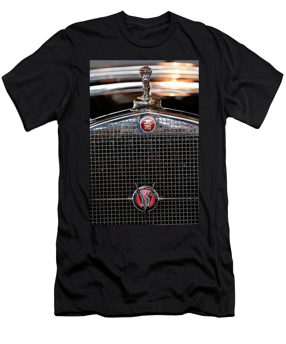 1930 Cadillac Roadster Hood Ornament 3 Jill Reger T-Shirt