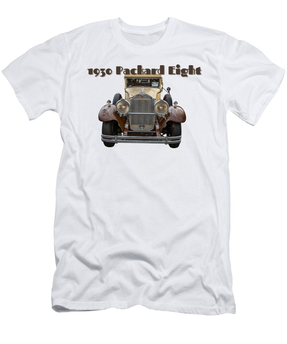 1930 Packard Eight Series 734 Gestalt Imagery T-Shirt
