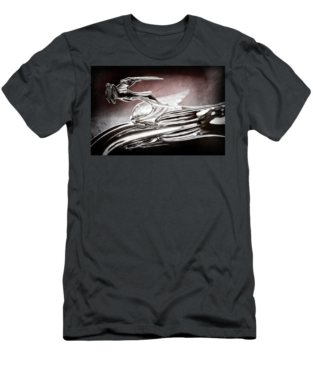 1931 Chrysler Cg Imperial Roadster Hood Ornament 0561ac Jill Reger T-Shirt