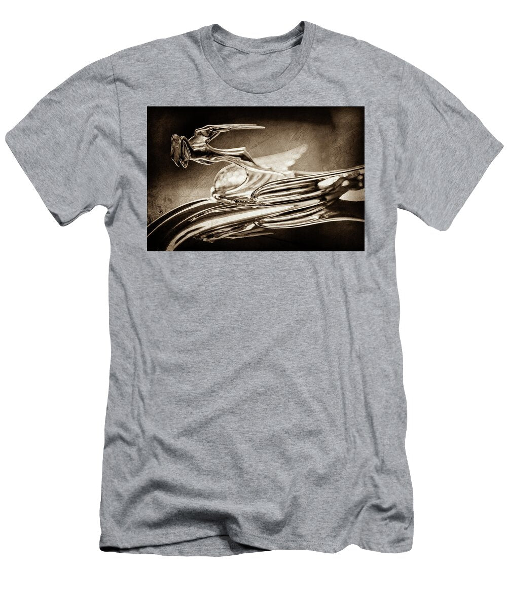 1931 Chrysler Cg Imperial Roadster Hood Ornament 0561s Jill Reger T-Shirt