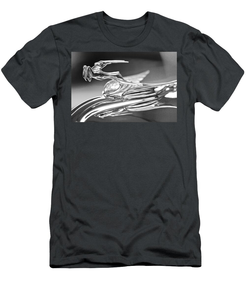 1931 Chrysler Cg Imperial Roadster Hood Ornament 2 Jill Reger T-Shirt